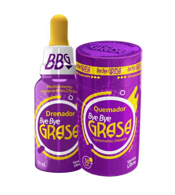 👋Combo BYE BYE GRASA (Suplemento + Drenador): Pérdida de Peso Efectiva y Saludable